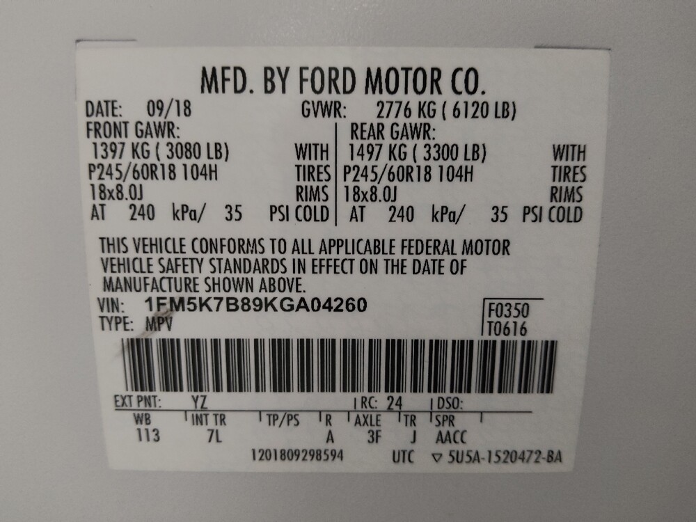 2019 Ford Explorer in Augusta, GA 30907 - 18097716 33