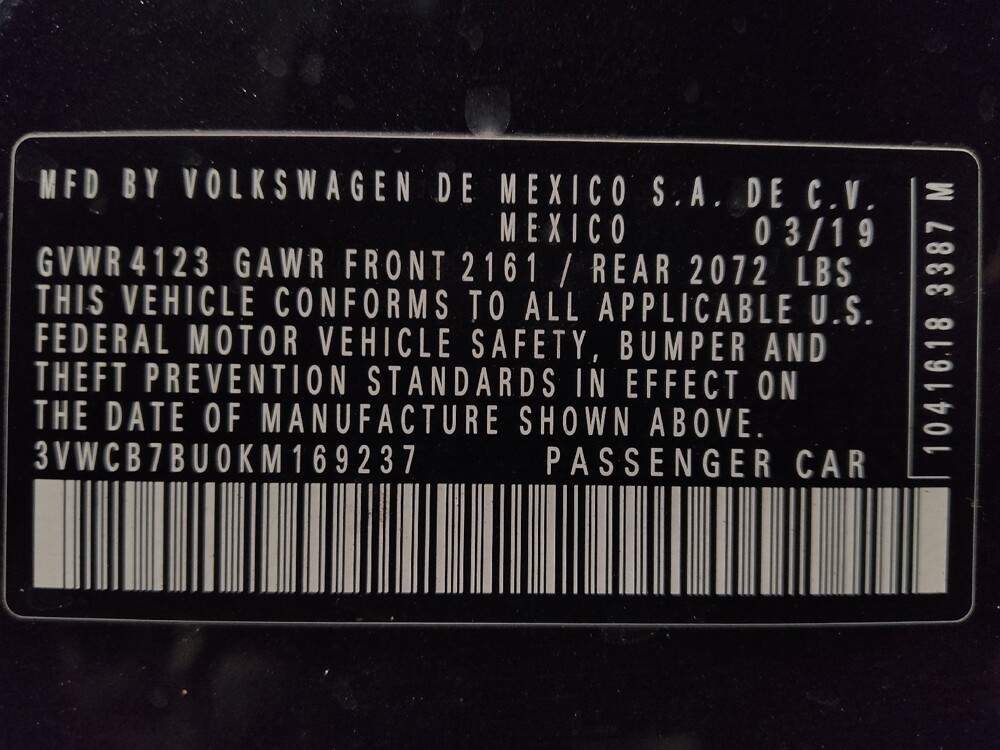 2019 Volkswagen Jetta in Orlando, FL 32808 - 18097717 33