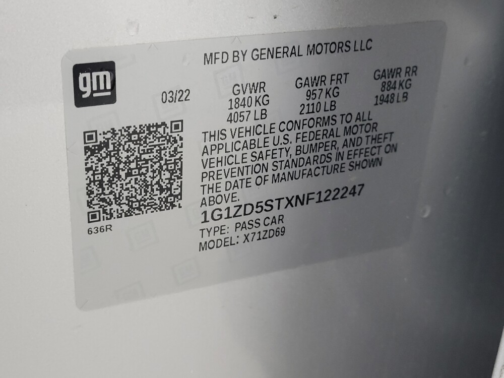 2022 Chevrolet Malibu in Greenville, SC 29607 - 18097724 33