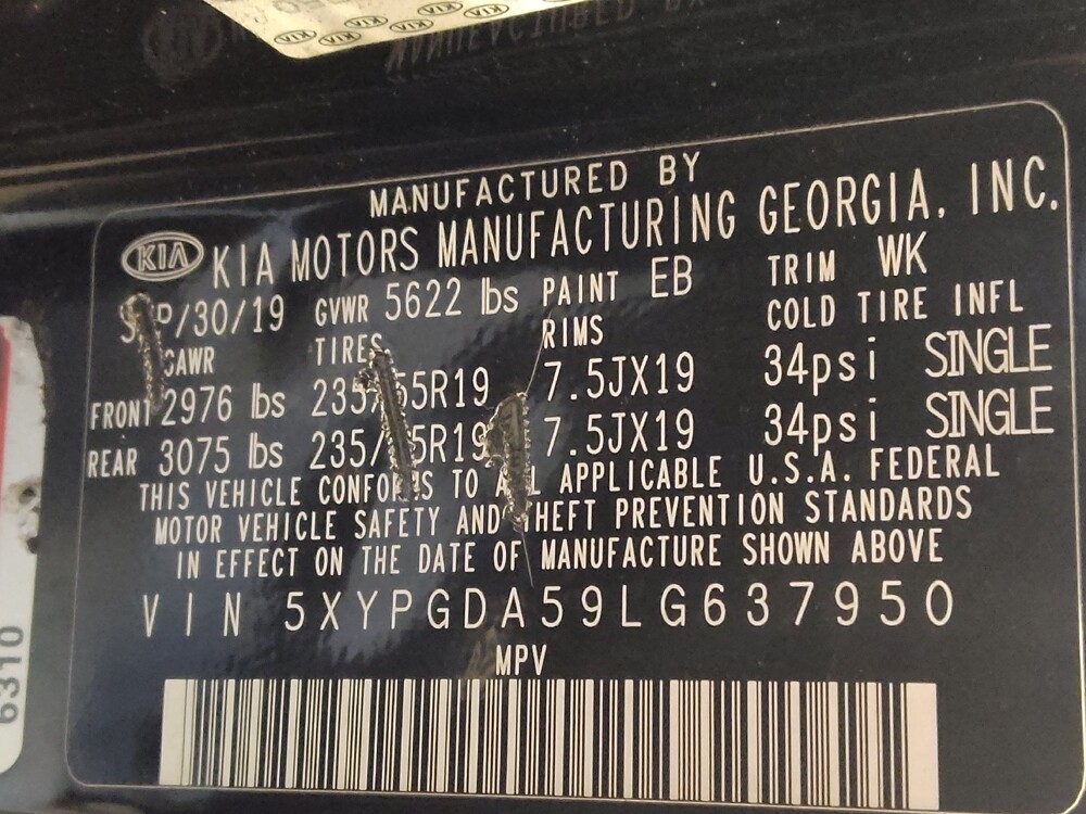 2020 Kia Sorento in Greenville, SC 29607 - 18097727 33