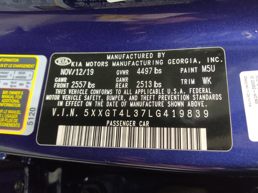 2020 Kia Optima in Charlotte, NC 28273 - 18097741 33