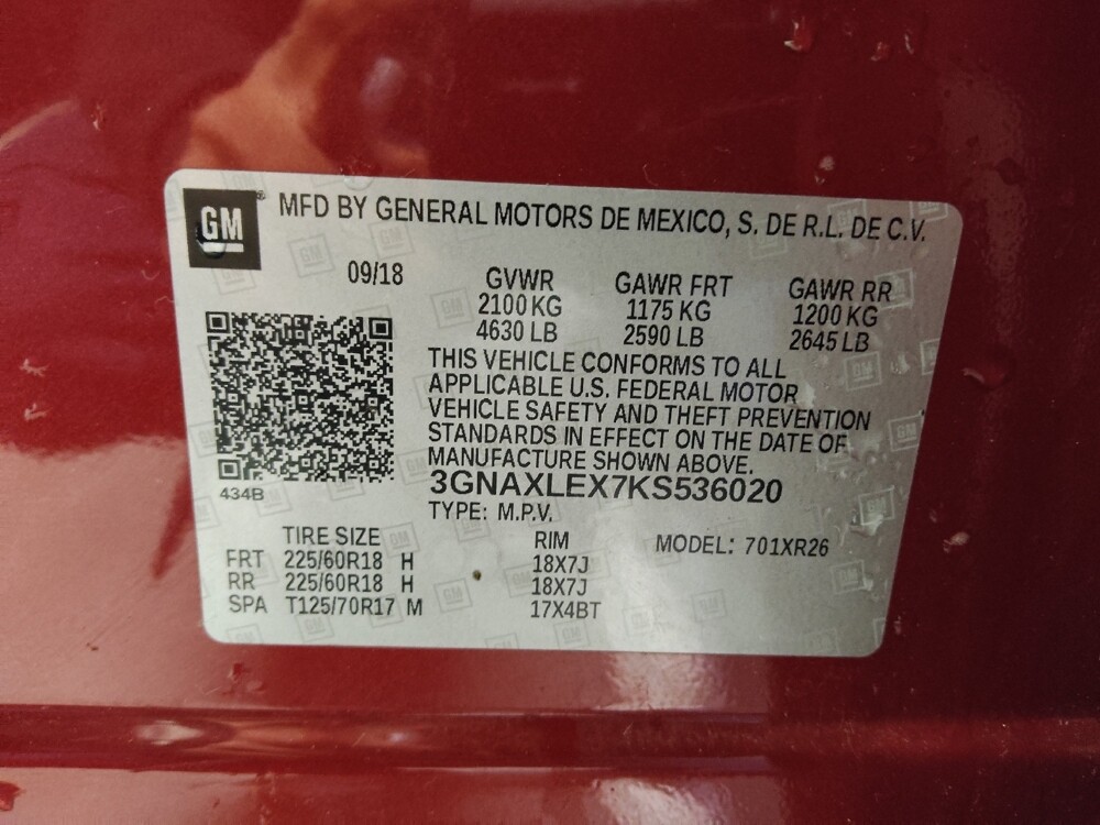 2019 Chevrolet Equinox in Columbia, SC 29210 - 18097743 33