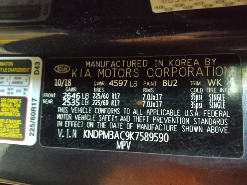 2019 Kia Sportage in Greensboro, NC 27407 - 18097751 33
