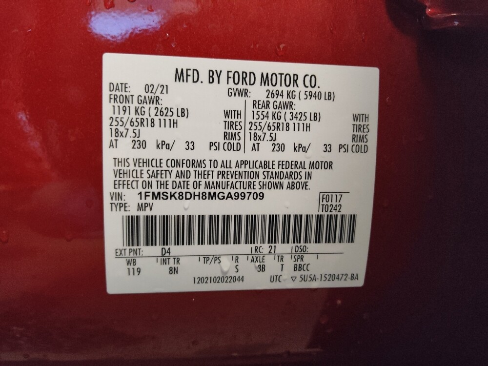 2021 Ford Explorer in Columbia, SC 29210 - 18097755 33