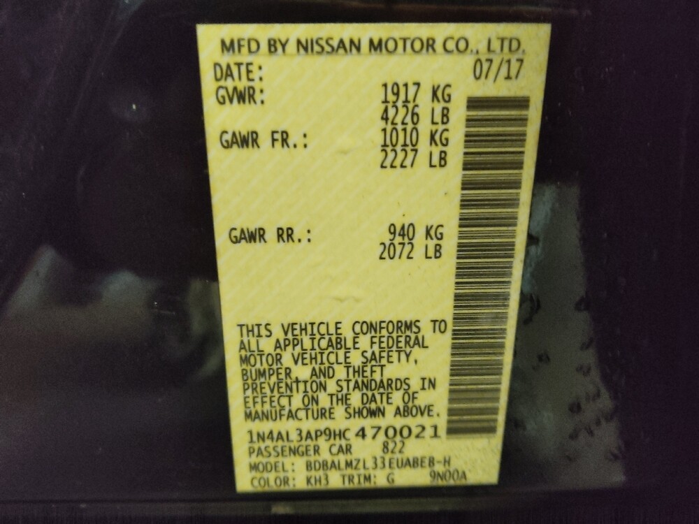 2017 Nissan Altima in Winston-Salem, NC 27103 - 18097757 33