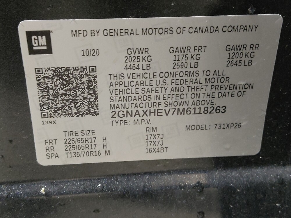 2021 Chevrolet Equinox in Columbia, SC 29210 - 18097762 33