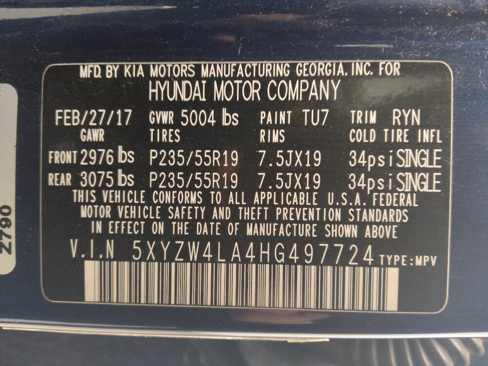 2017 Hyundai Santa Fe in Colorado Springs, CO 80909 - 18097775 33