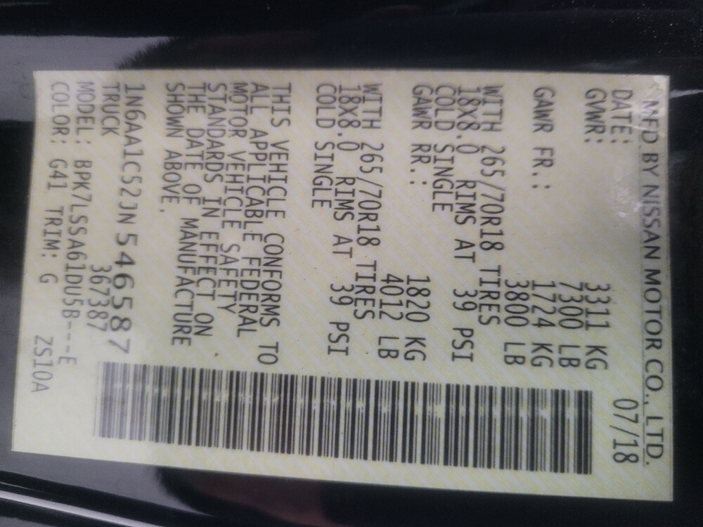 2018 Nissan Titan in Memphis, TN 38128 - 18097780 33