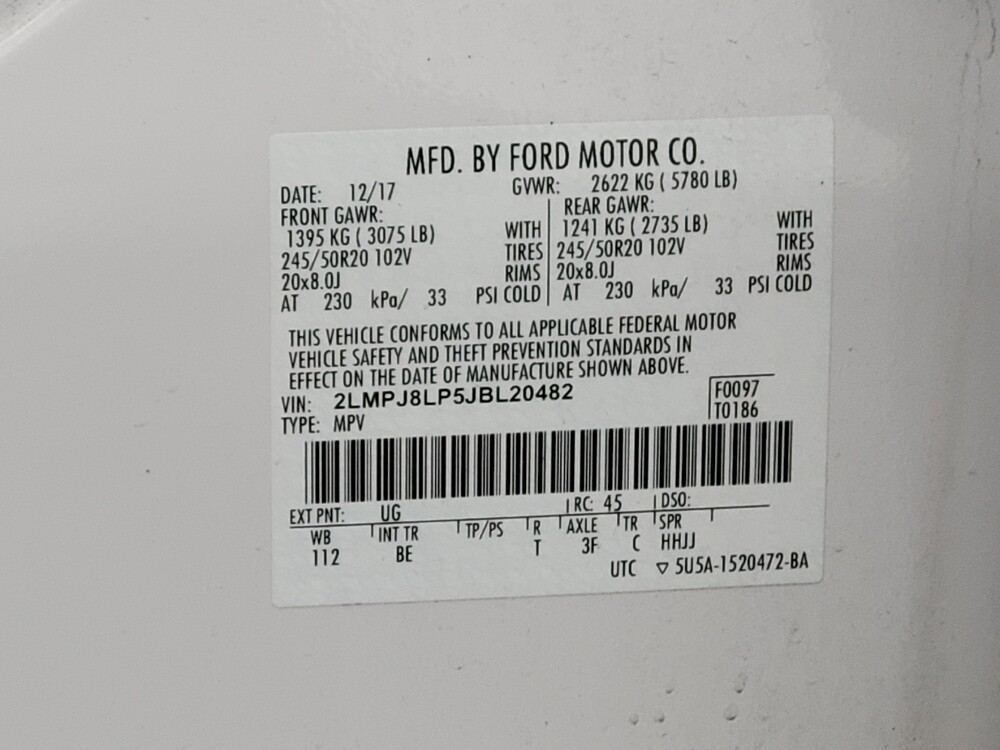 2018 Lincoln MKX in Madison, TN 37115 - 18097781 33