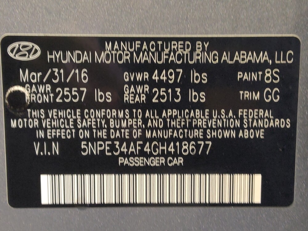 2016 Hyundai Sonata in Houston, TX 77074 - 18097792 33