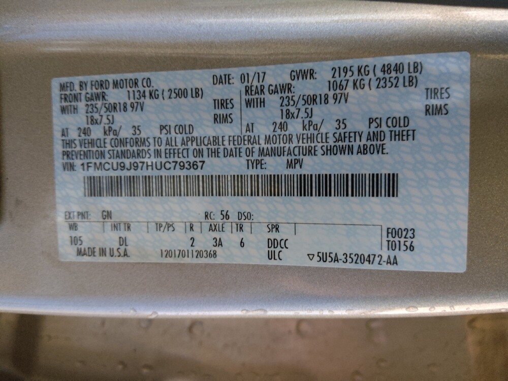 2017 Ford Escape in Houston, TX 77060 - 18097794 33