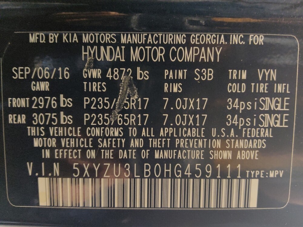 2017 Hyundai Santa Fe in Houston, TX 77074 - 18097808 33