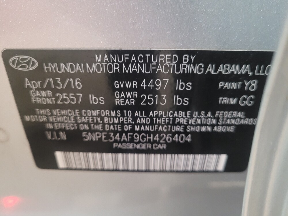 2016 Hyundai Sonata in Laurel, MD 20724 - 18097827 33