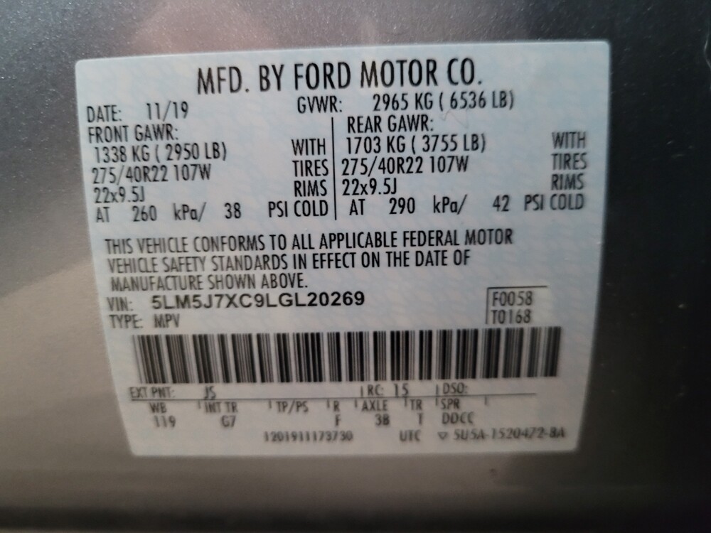 2020 Lincoln Aviator in Chesapeake, VA 23320 - 18097837 33