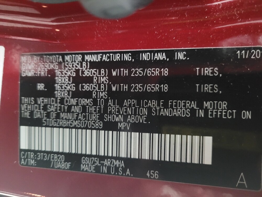 2021 Toyota Highlander in Taylor, MI 48180 - 18097851 33