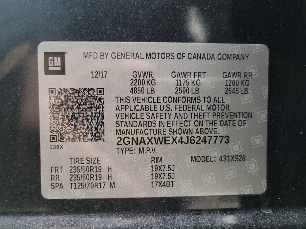 2018 Chevrolet Equinox in Taylor, MI 48180 - 18097852 33