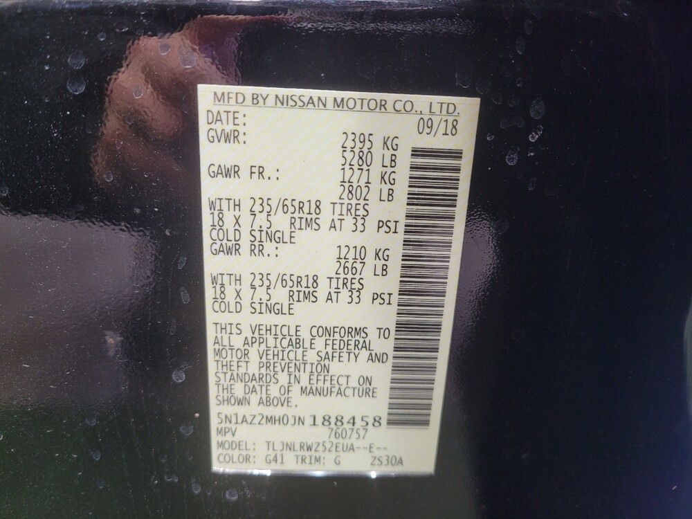 2018 Nissan Murano in Cincinnati, OH 45255 - 18097869 33