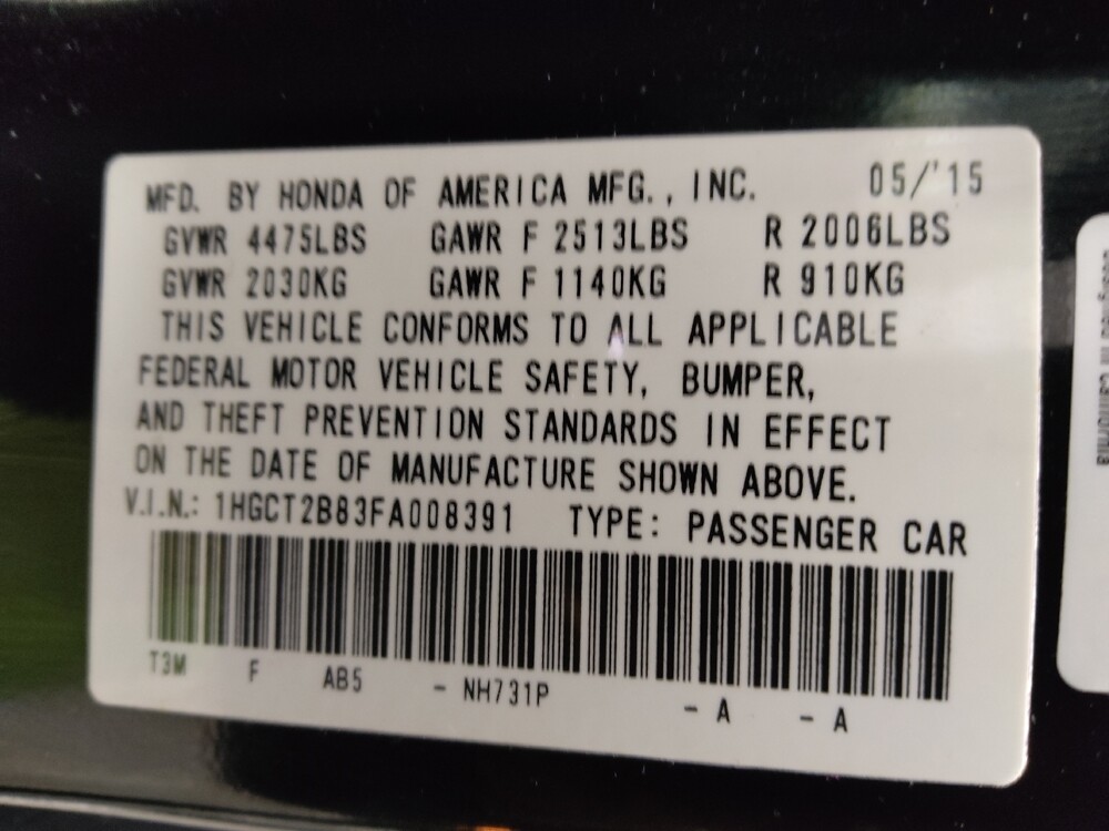 2015 Honda Accord in Conyers, GA 30094 - 18097877 33