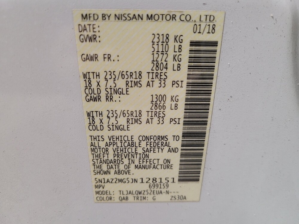 2018 Nissan Murano in Kissimmee, FL 34744 - 18097886 33