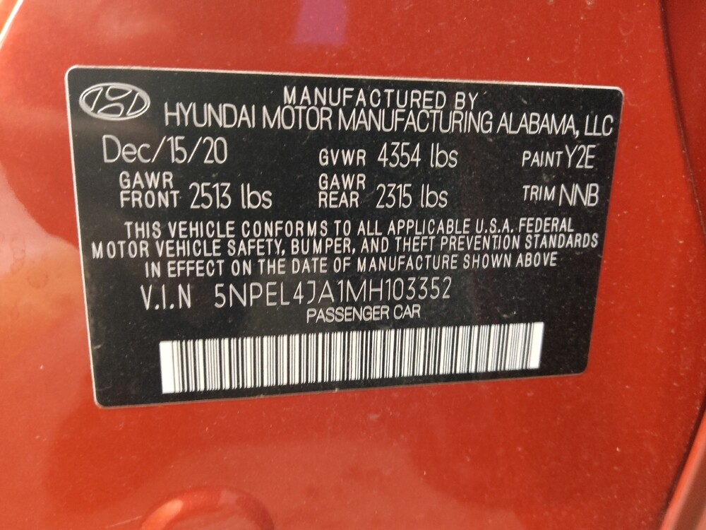 2021 Hyundai Sonata in Athens, GA 30606 - 18097887 33