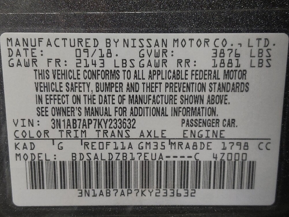 2019 Nissan Sentra in Houston, TX 77034 - 18097913 33