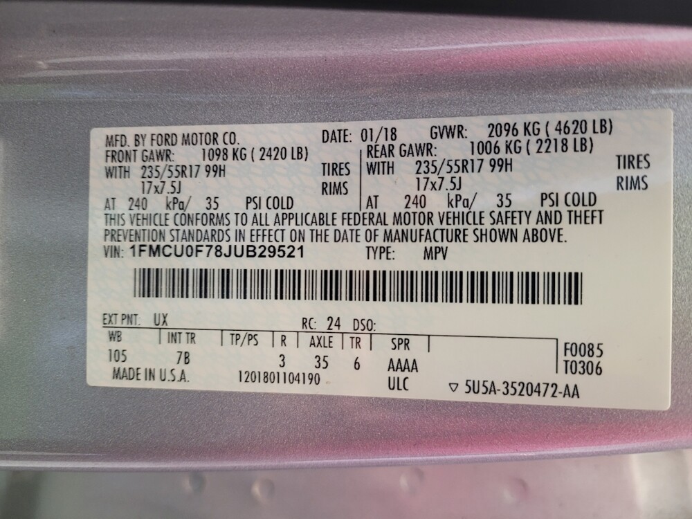 2018 Ford Escape in Cincinnati, OH 45255 - 18097939 33