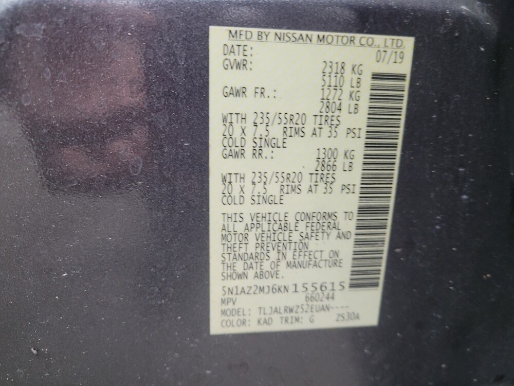 2019 Nissan Murano in Marietta, GA 30062 - 18097953 33