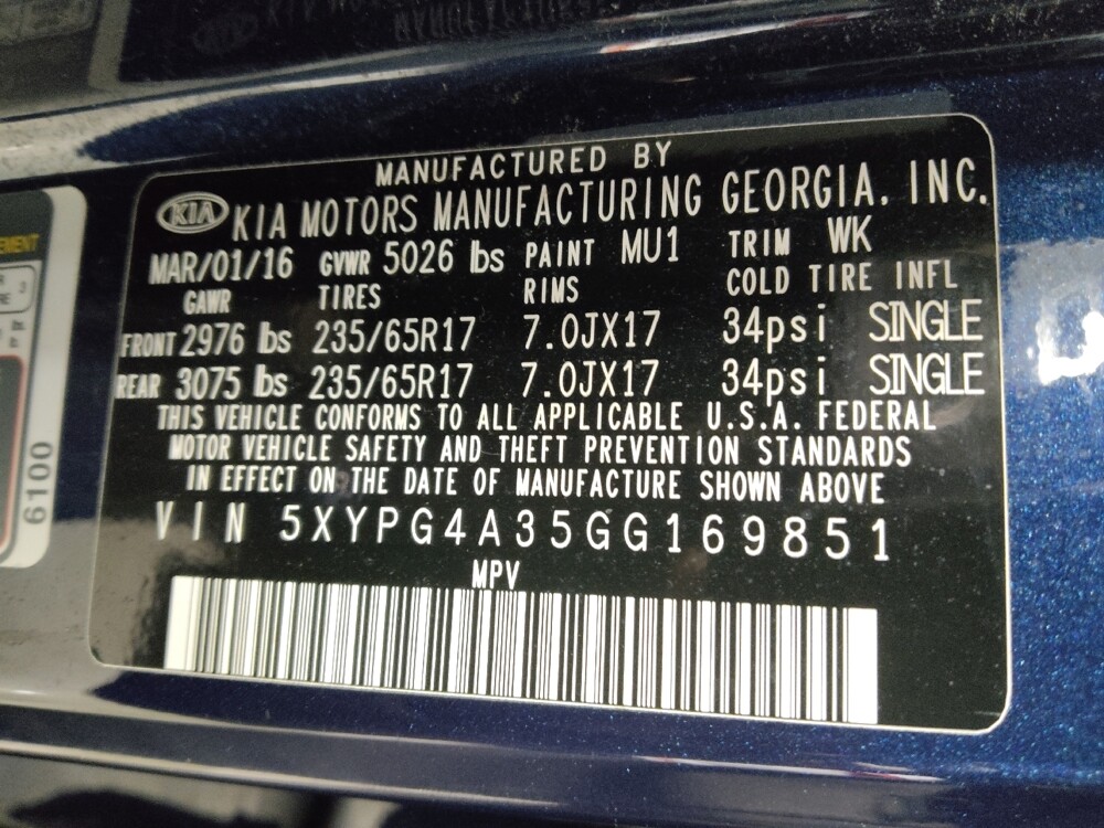 2016 Kia Sorento in Marietta, GA 30062 - 18097973 33