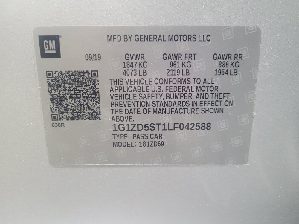 2020 Chevrolet Malibu in Conyers, GA 30094 - 18097994 33