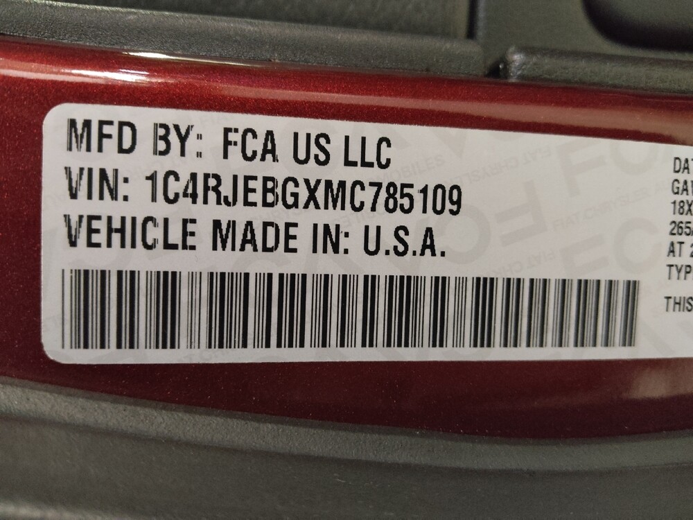 2021 Jeep Grand Cherokee in Stone Mountain, GA 30083 - 18098000 33