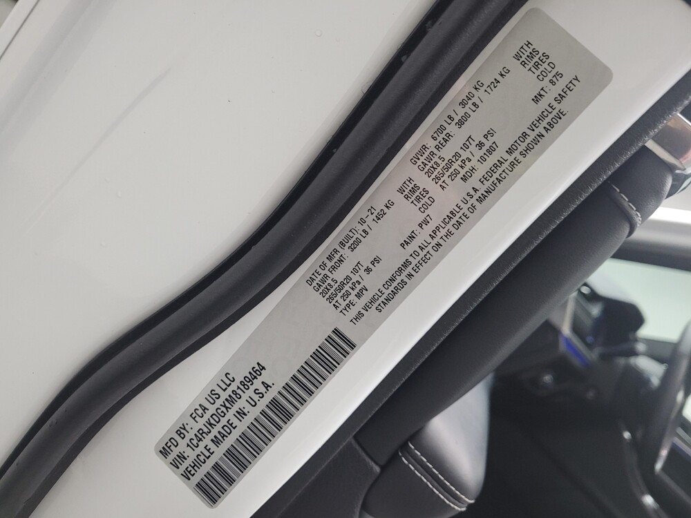 2021 Jeep Grand Cherokee L in Taylor, MI 48180 - 18098003 33