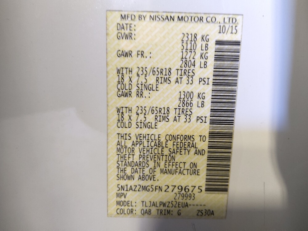 2015 Nissan Murano in Kissimmee, FL 34744 - 18098010 33