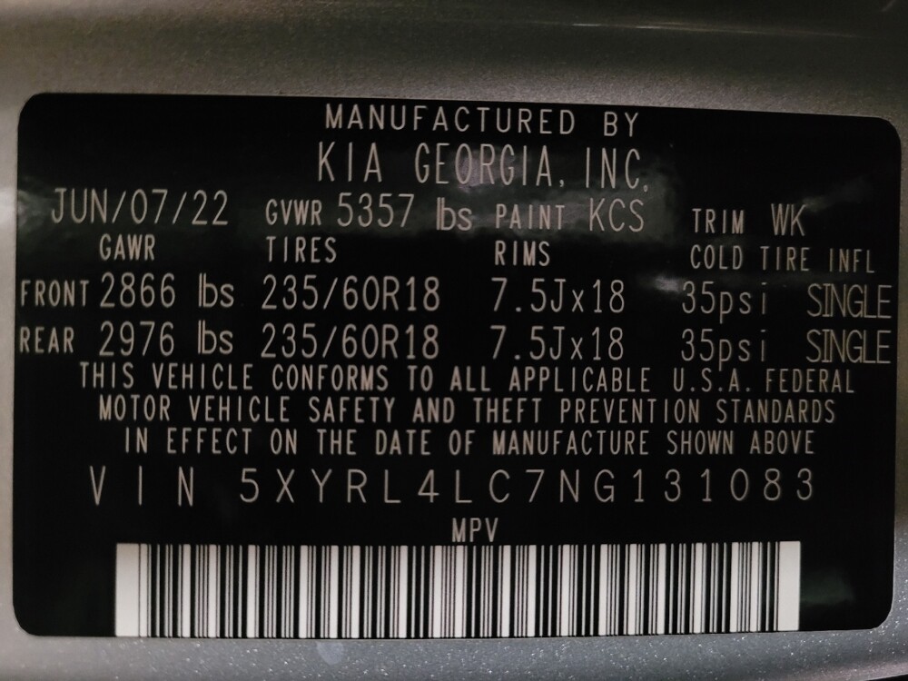 2022 Kia Sorento in Sanford, FL 32773 - 18098011 33