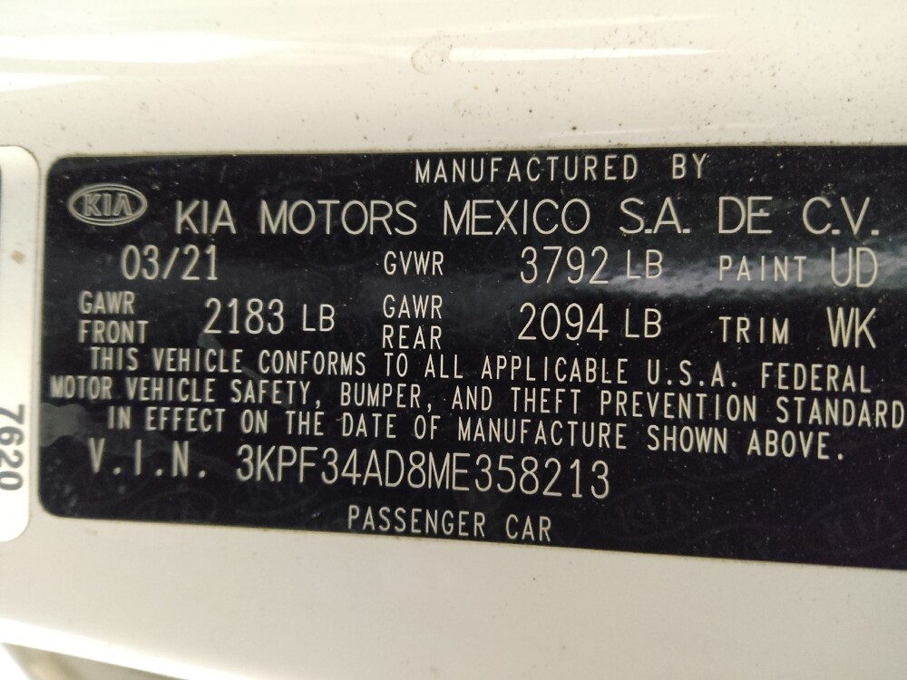 2021 Kia Forte in Knoxville, TN 37923 - 18098012 33