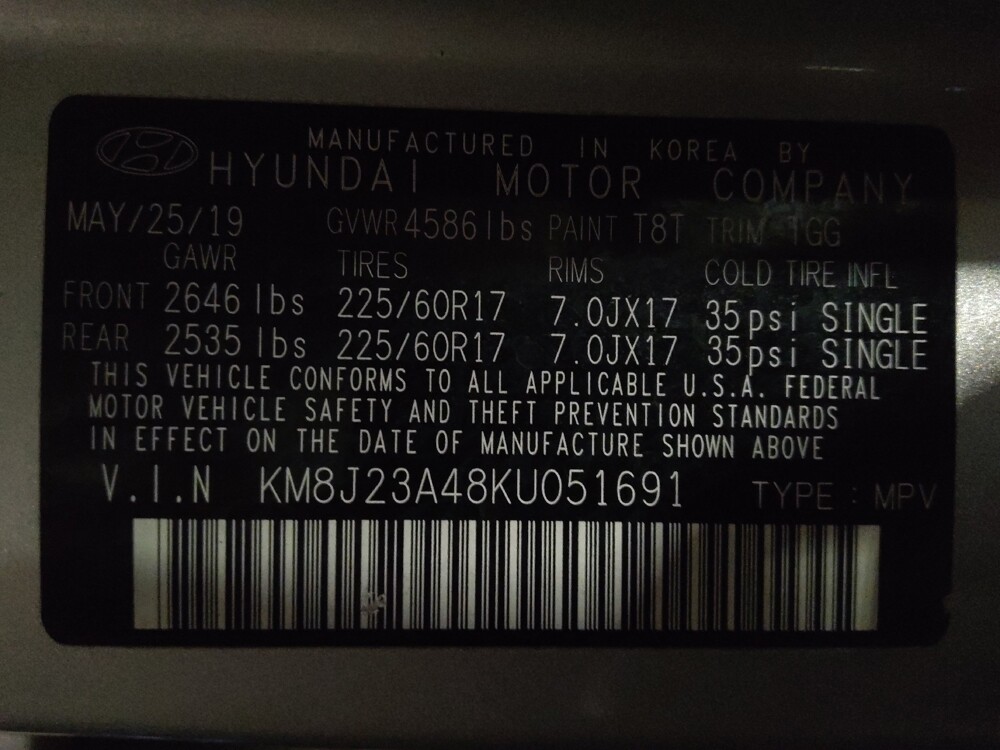 2019 Hyundai Tucson in West Palm Beach, FL 33409 - 18098025 33