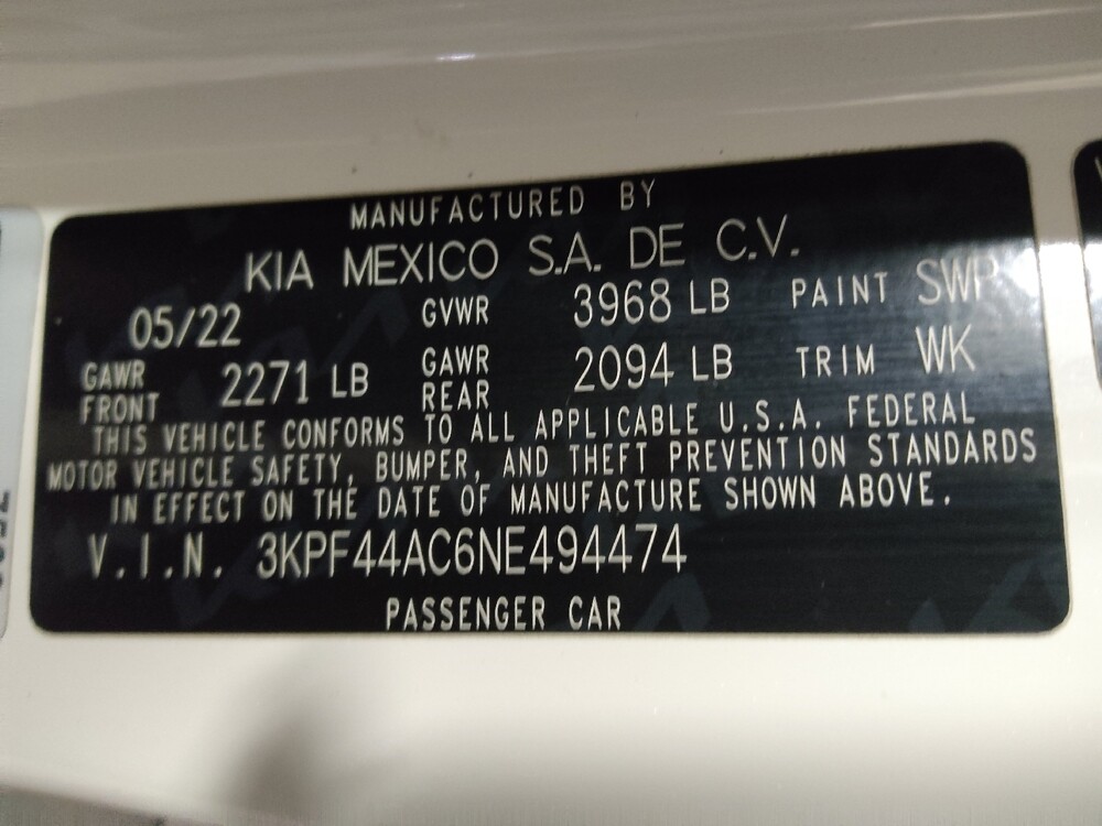 2022 Kia Forte in Fayetteville, NC 28304 - 18098028 33