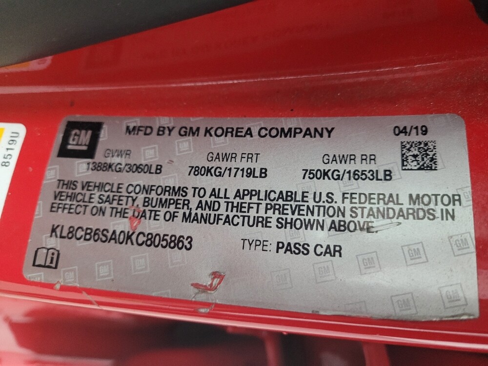 2019 Chevrolet Spark in Raleigh, NC 27604 - 18098031 33