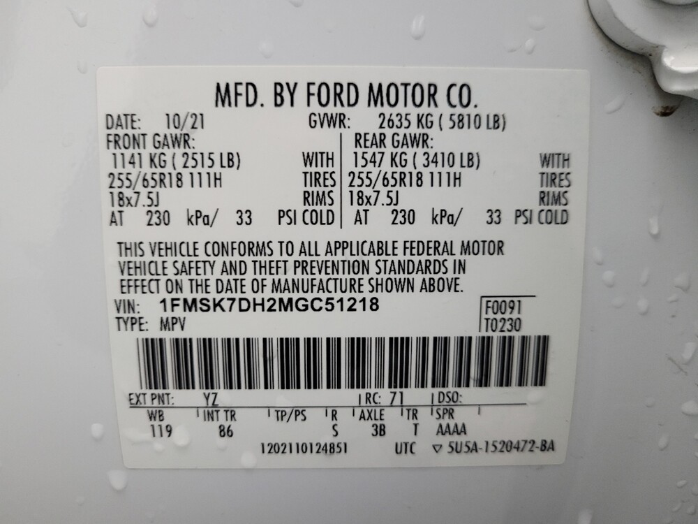 2021 Ford Explorer in Albuquerque, NM 87123 - 18098044 33