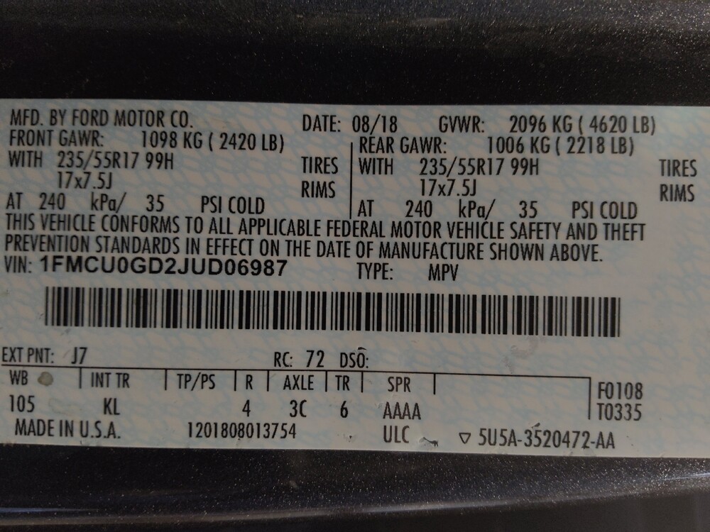 2018 Ford Escape in San Antonio, TX 78238 - 18098057 33