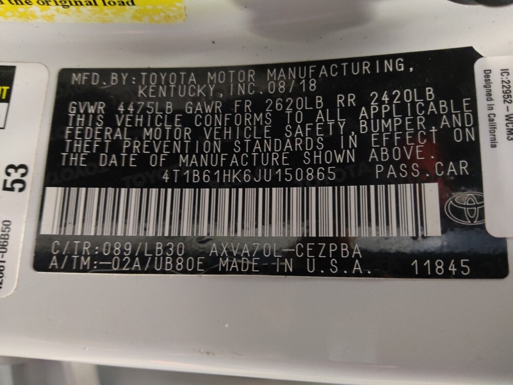 2018 Toyota Camry in Albuquerque, NM 87123 - 18098073 33