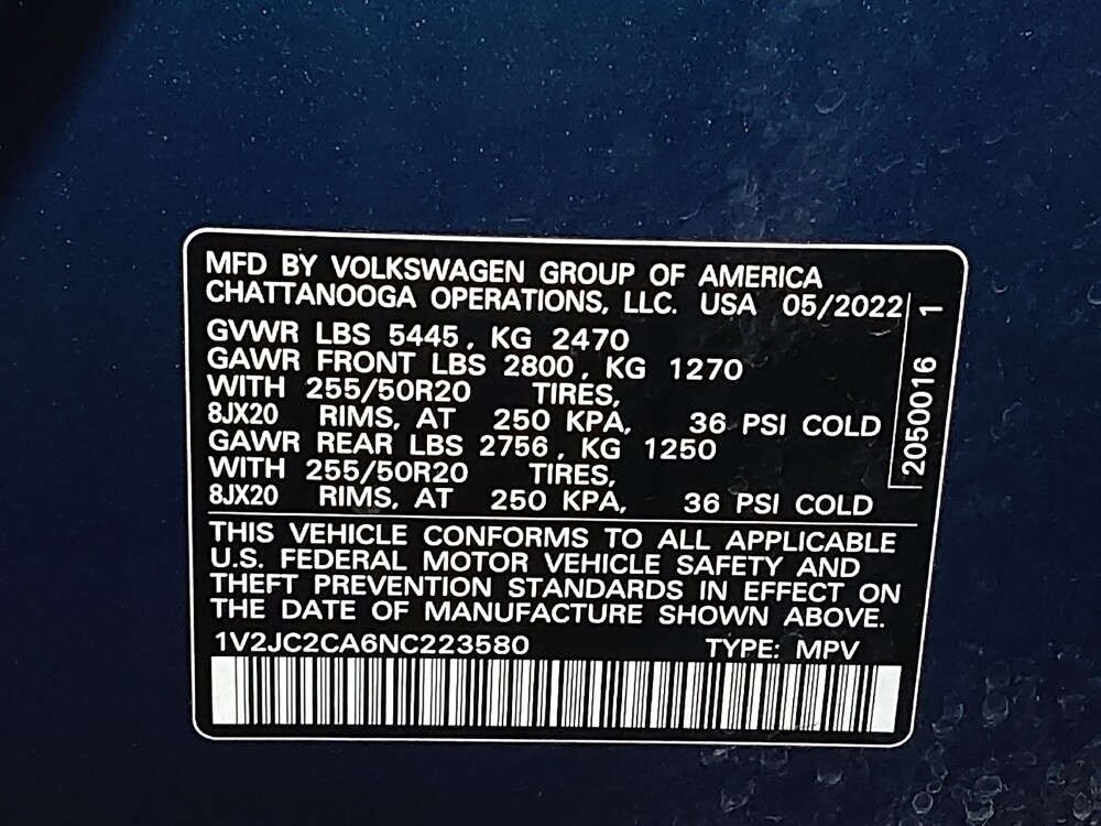 2022 Volkswagen Atlas in Fort Worth, TX 76116 - 18098079 33