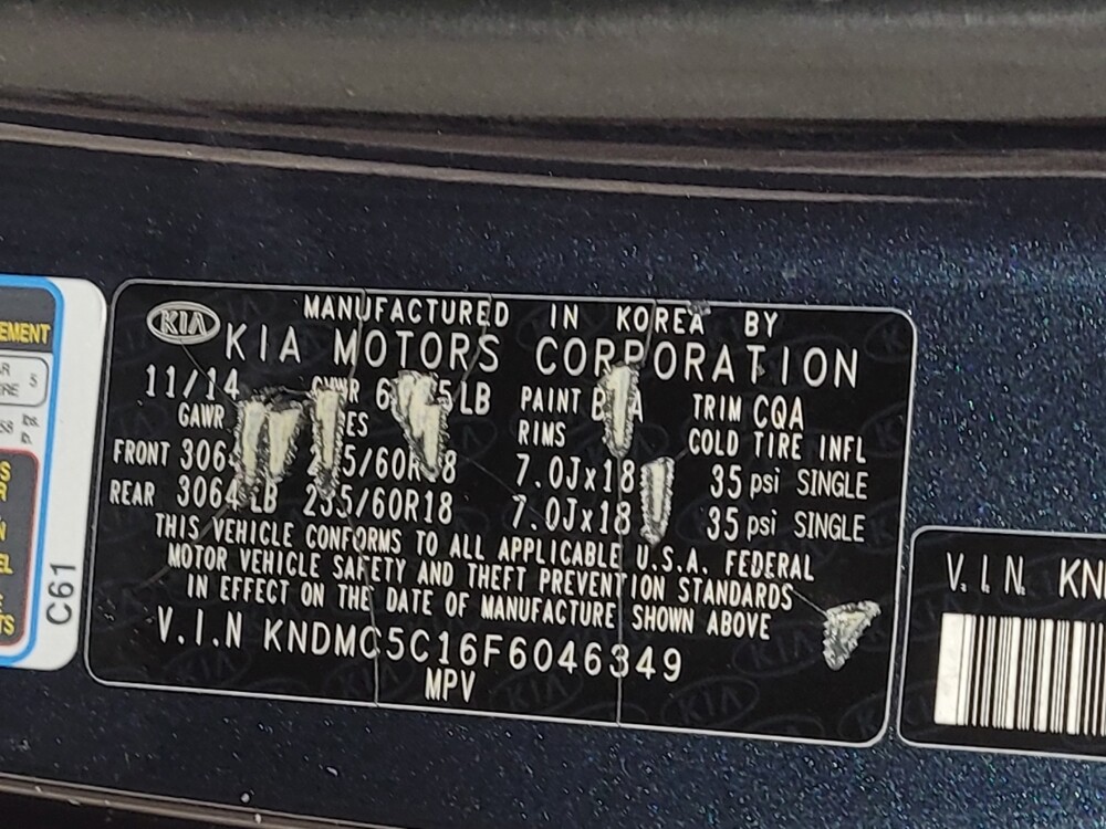 2015 Kia Sedona in Fort Worth, TX 76116 - 18098080 33