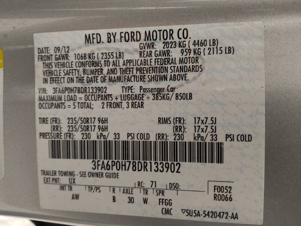 2013 Ford Fusion in Denver, CO 80012 - 18098082 33