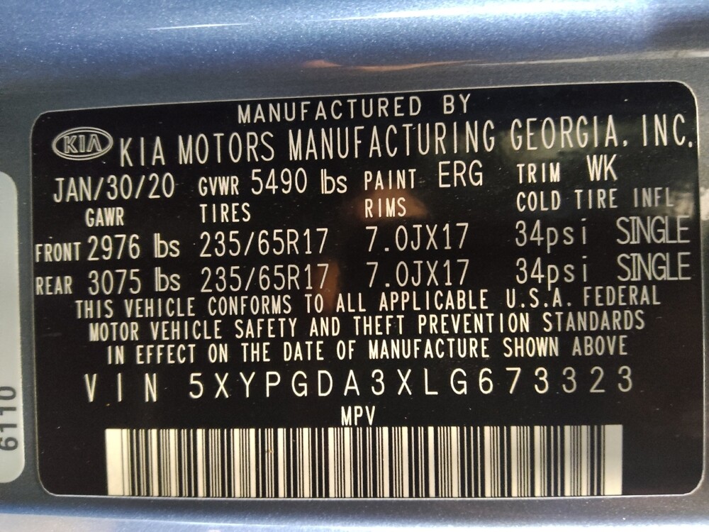 2020 Kia Sorento in Orlando, FL 32808 - 18098083 33