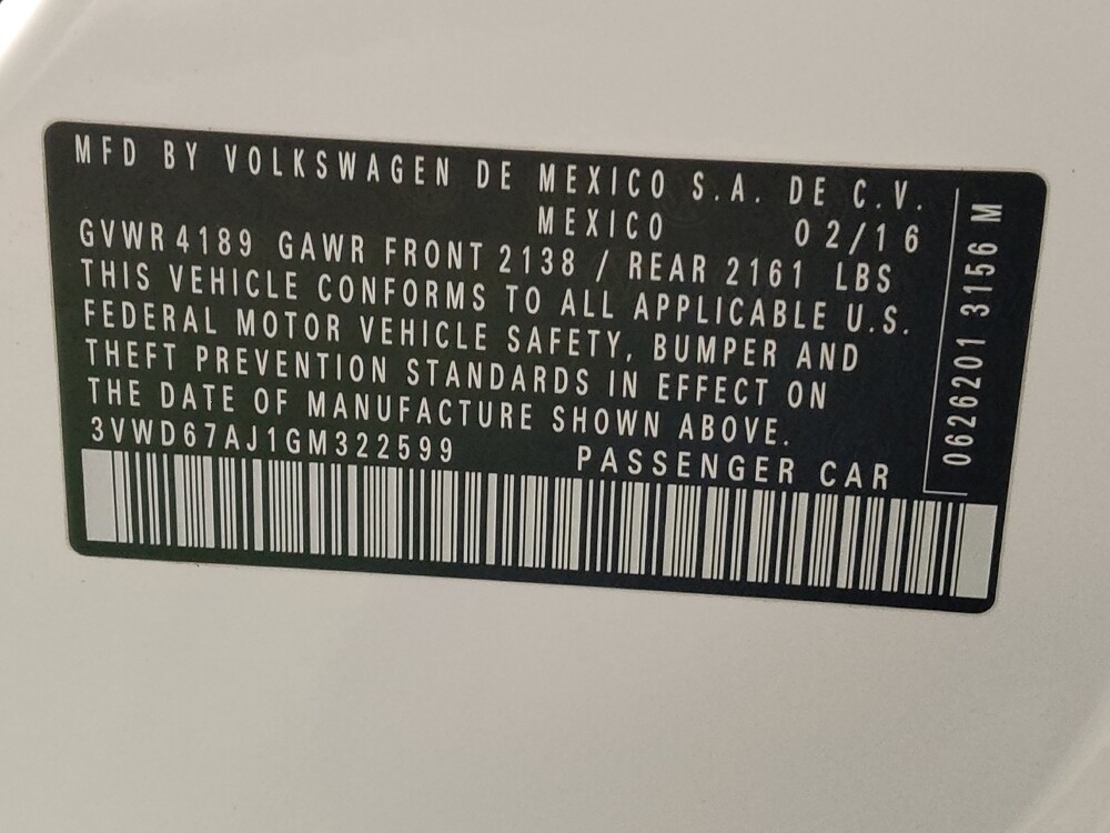 2016 Volkswagen Jetta in El Paso, TX 79907 - 18098092 33