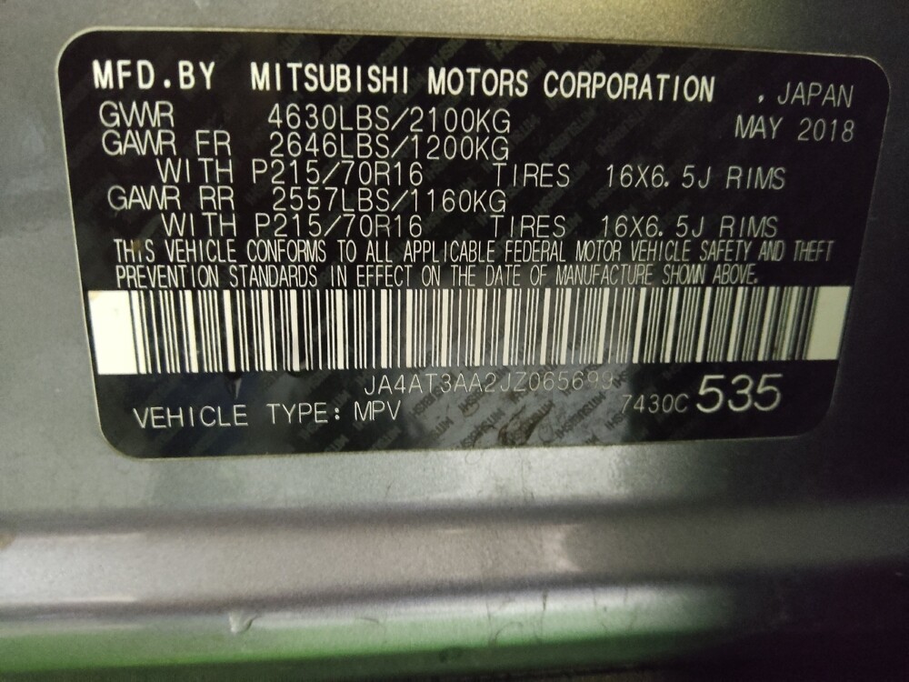 2018 Mitsubishi Eclipse Cross in Columbia, SC 29210 - 18098099 33