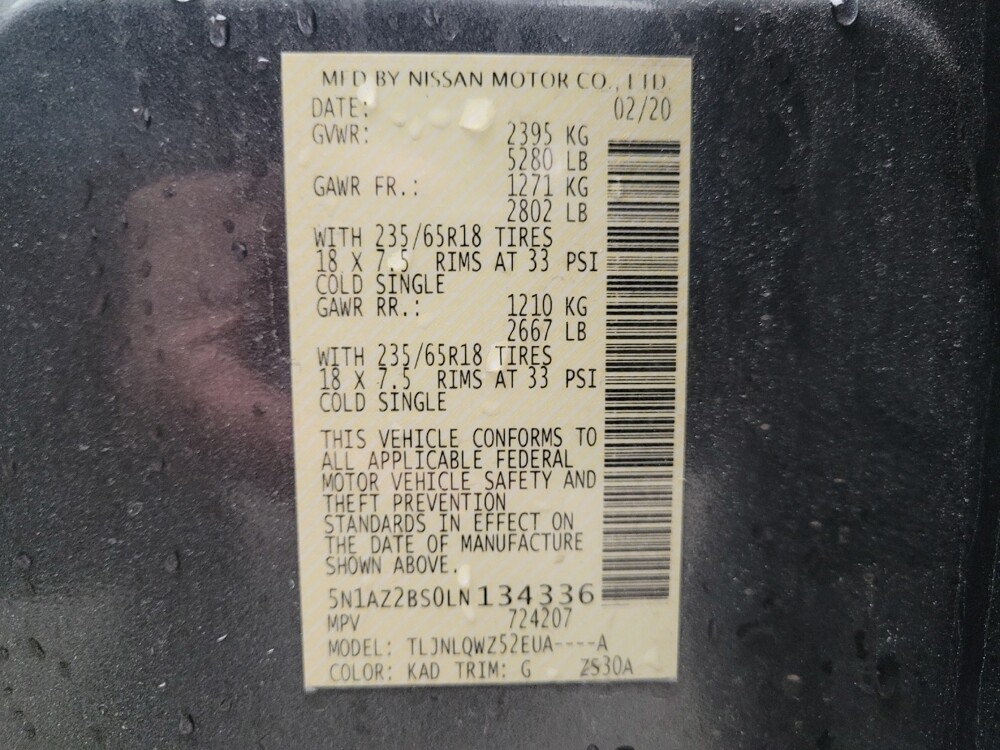 2020 Nissan Murano in Taylor, MI 48180 - 18098102 33