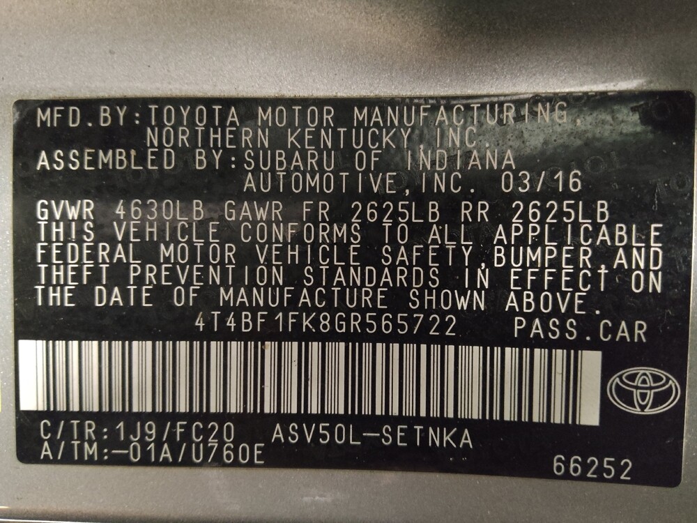 2016 Toyota Camry in Orlando, FL 32808 - 18098121 33