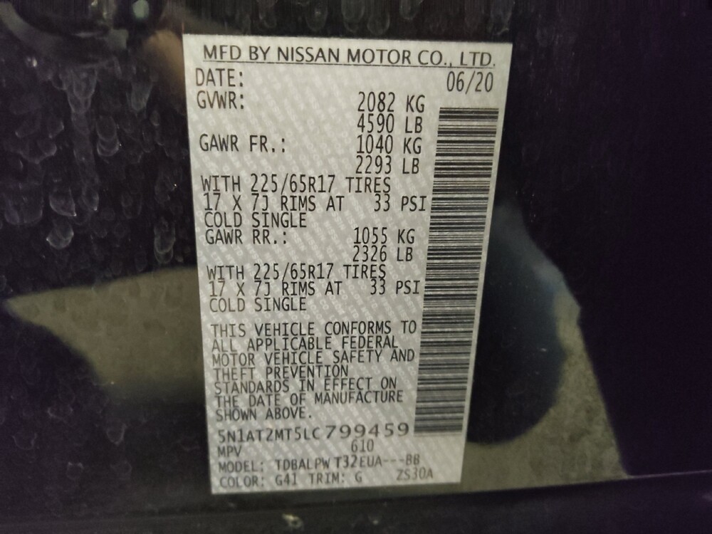 2020 Nissan Rogue in Greenville, NC 27834 - 18098129 33