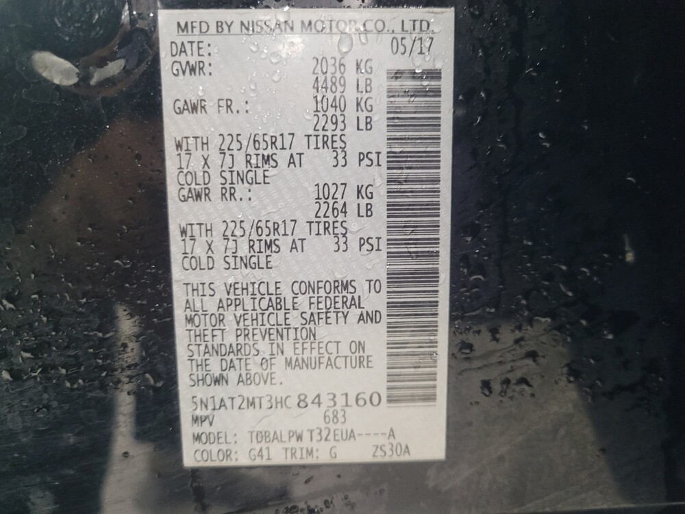 2017 Nissan Rogue in Albany, GA 31705 - 18098201 33